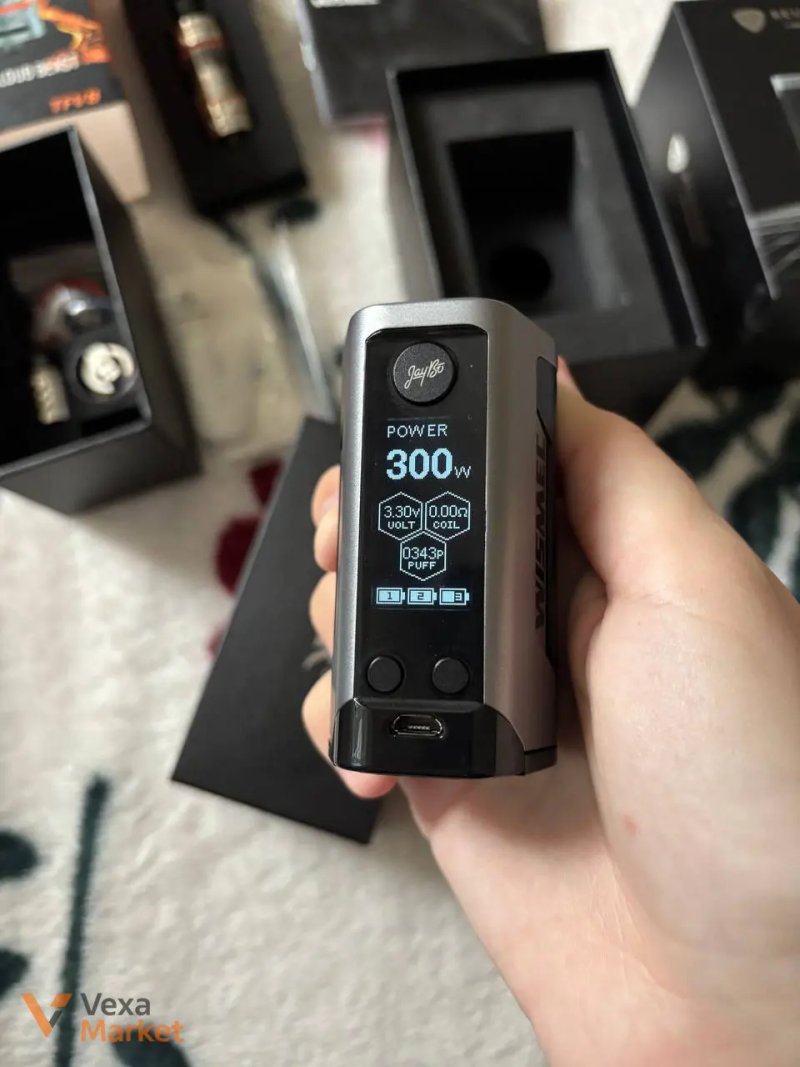 Wismec Reuleaux RX GEN3 300W сріблясто-чорний — фото 3
