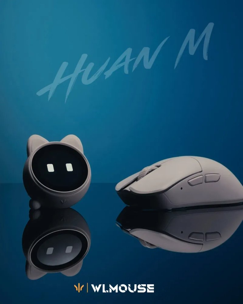 WLmouse Huan M 8000Hz 8К Хуан / беспроводная игровая мышь влмаус wl magnesium mg — фото 3