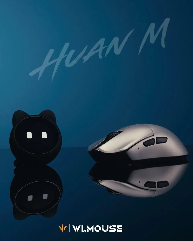 WLmouse Huan M 8000Hz 8К Хуан / беспроводная игровая мышь влмаус wl magnesium mg — фото 4