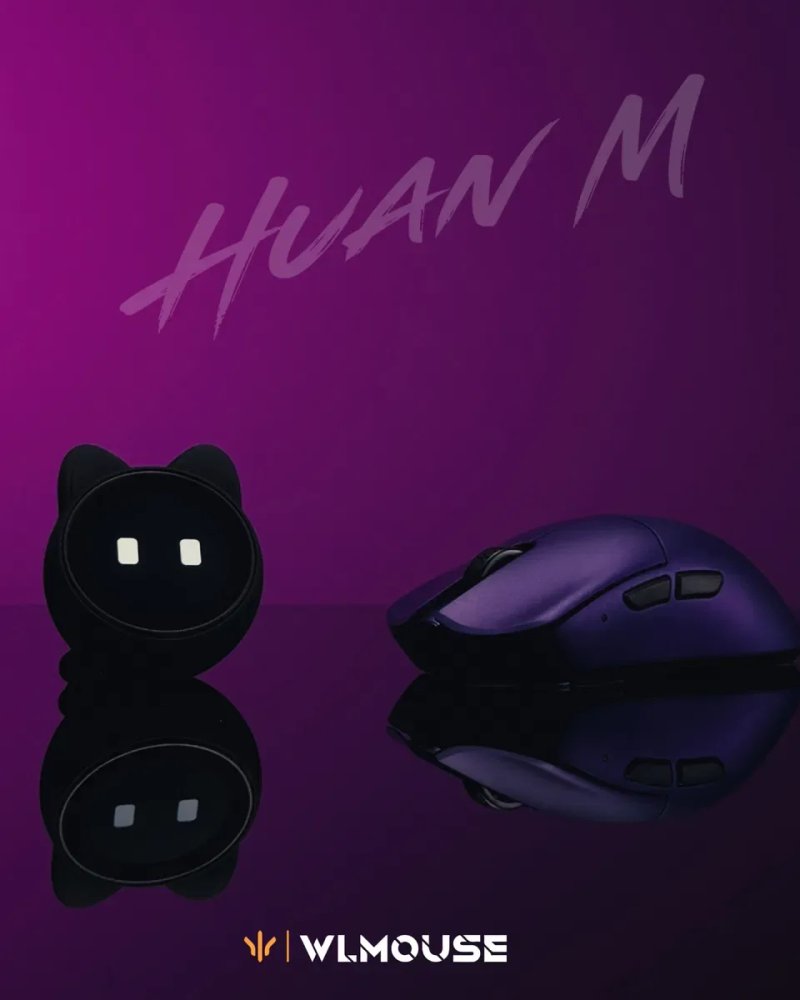 WLmouse Huan M 8000Hz 8К Хуан / беспроводная игровая мышь влмаус wl magnesium mg — фото 5