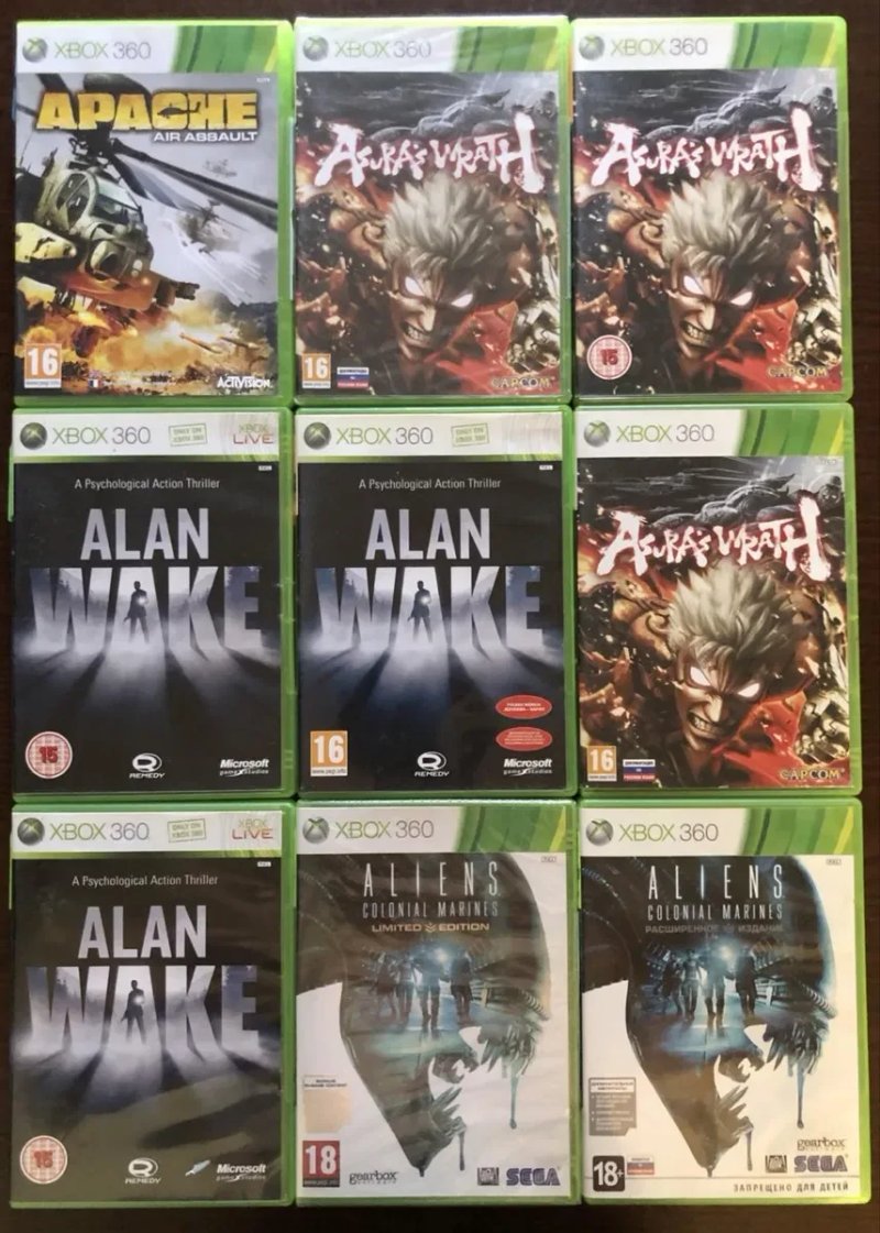 Xbox 360/Original: Alan Wake, Alone in the Dark, Asuras Wrath, Bully Blade Bayonetta Blood Omen, Battlefield Blood Rayne, Batman, Borderlands, 50Cent — фото 3