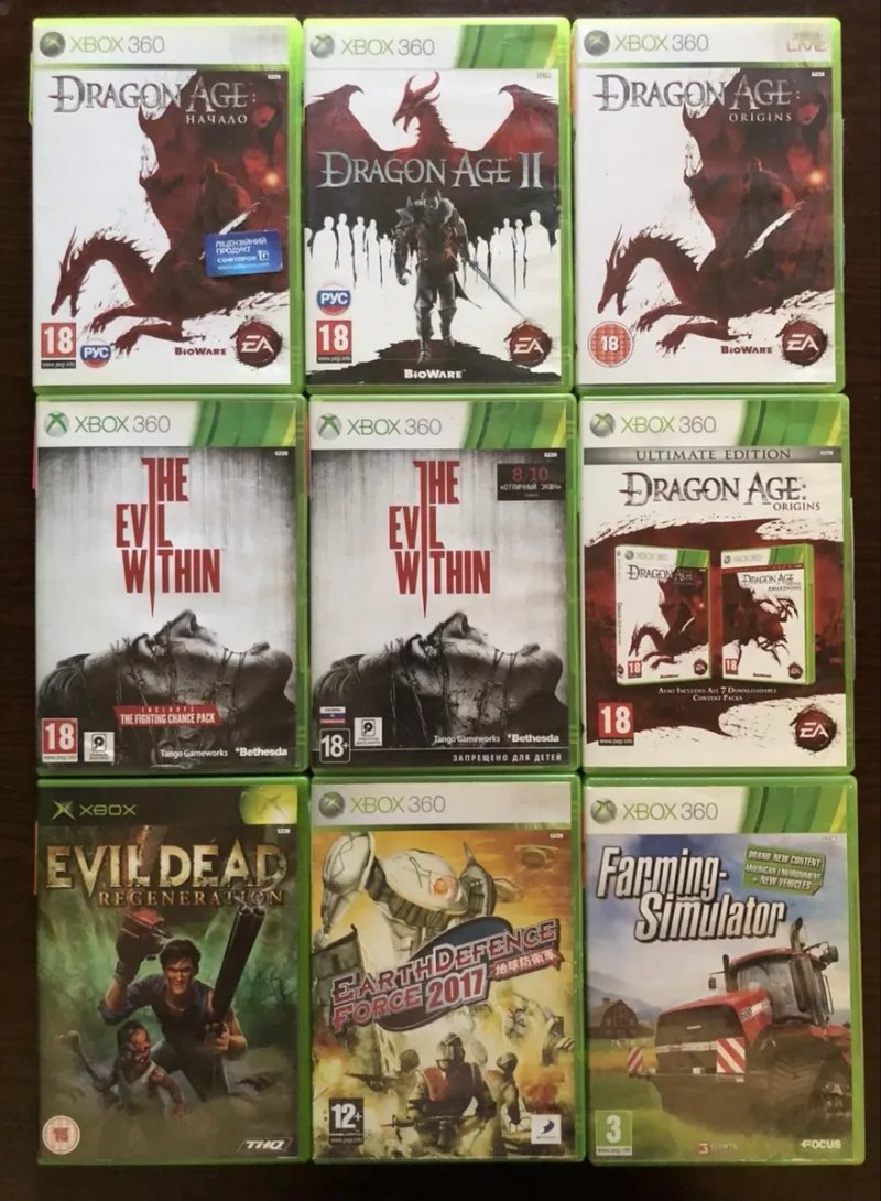 Xbox 360/Original: Deadpool, Condemned, Call of Cthulhu, Deadly Premonition, Crysis Castlevania The Evil Within, Final Fantasy, Dragon Age Начало — фото 6