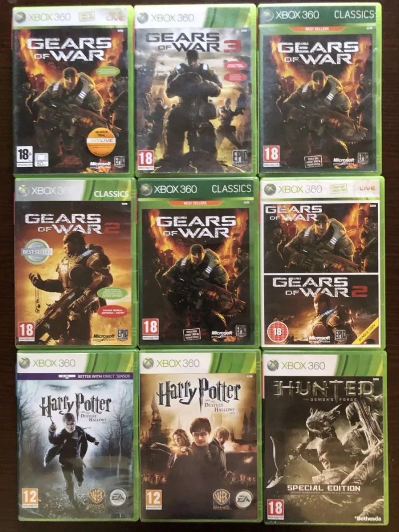 Xbox 360/Original: Forza Horizon, FIFA 2019, Fable GTA San Andreas, Halo Gears of WR, Dantes Inferno, Hitman Harry Potter, FarCry, Jericho Godfather — фото 6