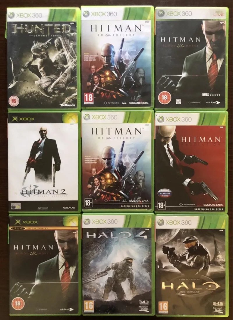 Xbox 360/Original: Forza Horizon, FIFA 2019, Fable GTA San Andreas, Halo Gears of WR, Dantes Inferno, Hitman Harry Potter, FarCry, Jericho Godfather — фото 8