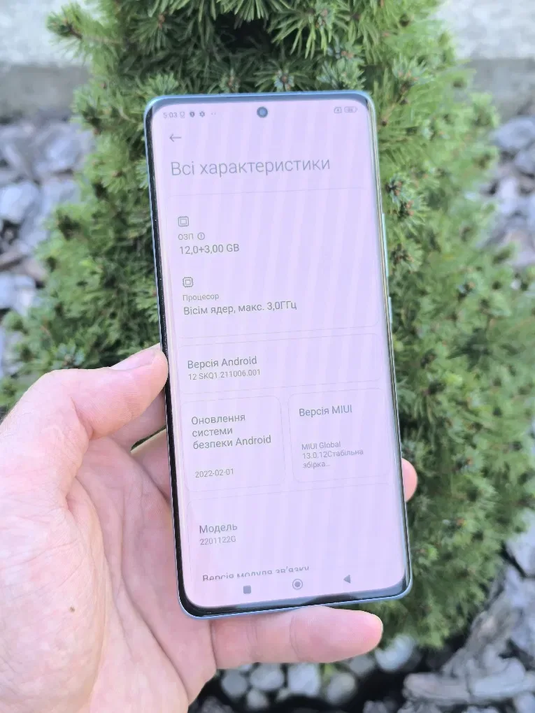 Xiaomi 12 Pro 5G 12/256GB Blue — як новий — фото 6
