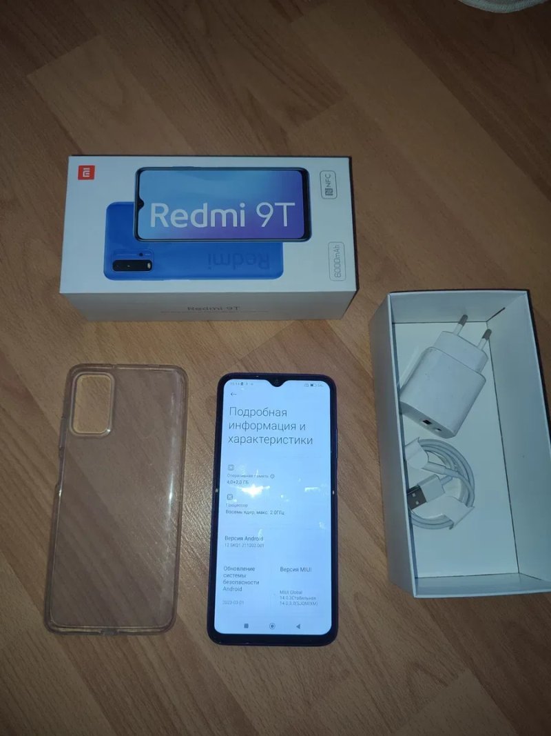 Xiaomi Redmi 9T 4+2/128 6000 mAh,NFC Стан НОВОГО,Наложка можлива — фото 4