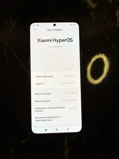 Xiaomi Redmi K40 12/256 gb Silver (NFC)