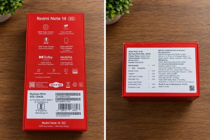 Xiaomi redmi note 14 5g, Realme c100x, Realme p4x — фото 3