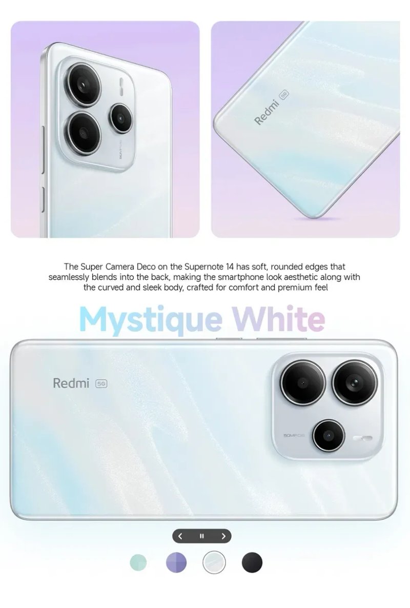 Xiaomi redmi note 14 5g, Realme c100x, Realme p4x — фото 5