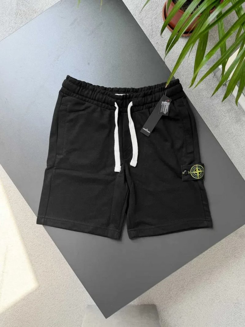 XS-XXL // Черные Шорты Corteiz Big Logo // Спортивні Шорти Кортез Большой Принт — фото 6