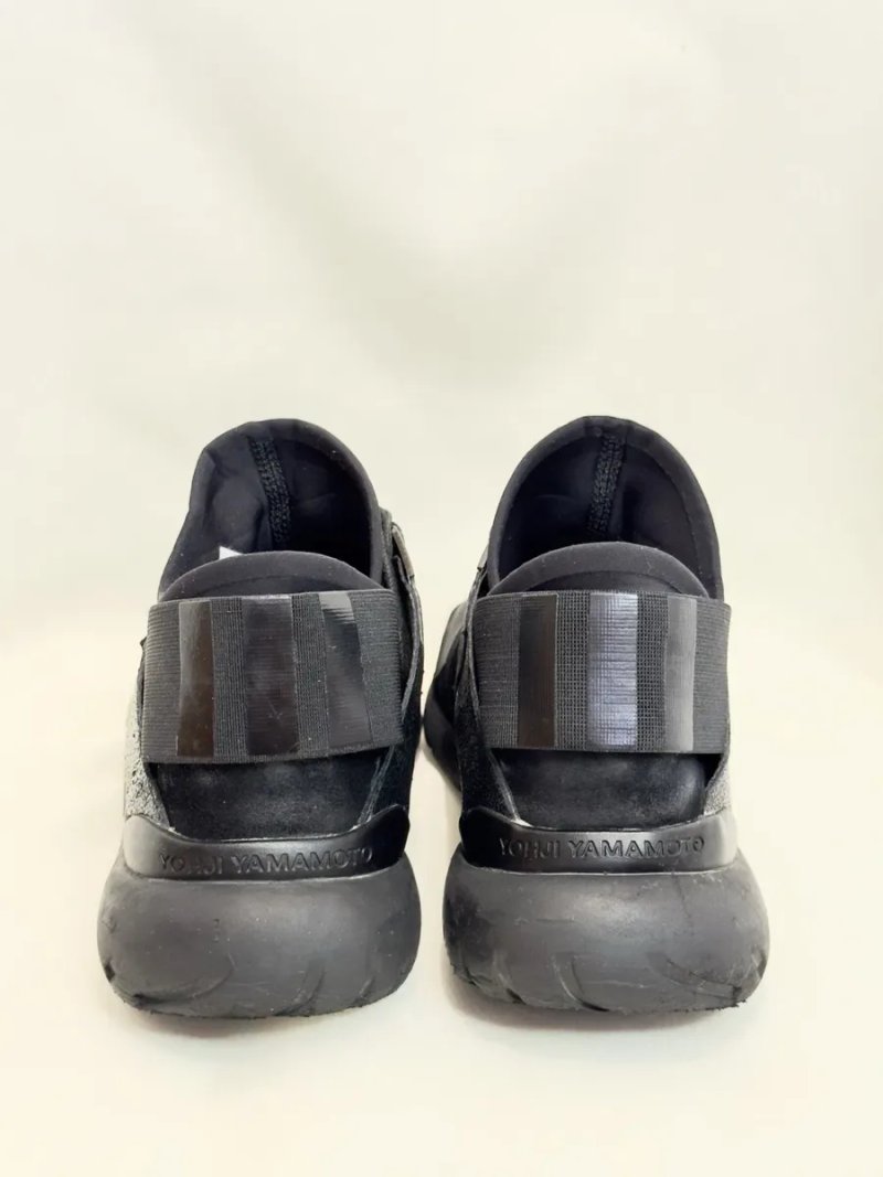 Y-3 Yohji Yamamoto x adidas Qasa High Triple Black — фото 4