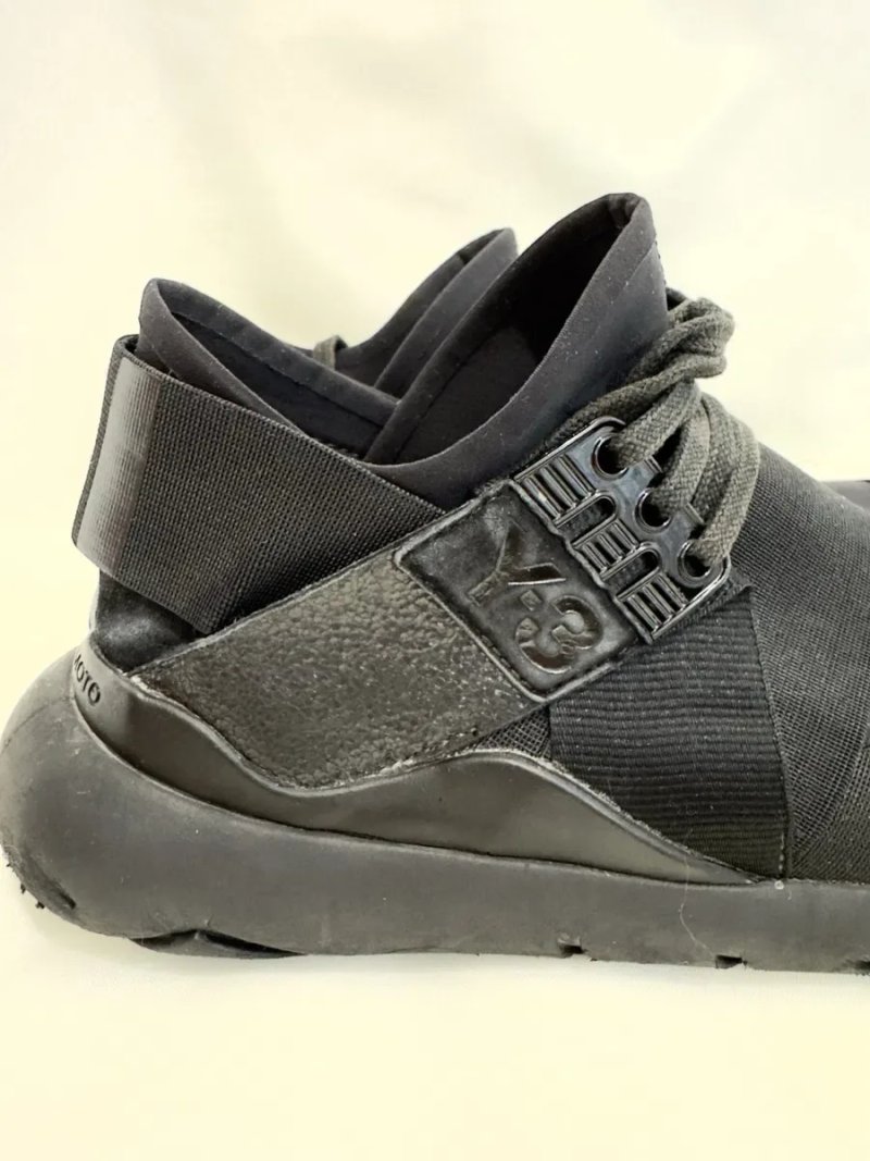 Y-3 Yohji Yamamoto x adidas Qasa High Triple Black — фото 7