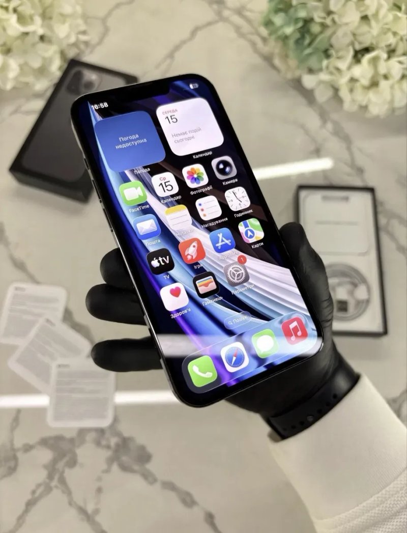 Як Новенький! iPhone 13 Pro 100%АКБ Neverlock Graphite (Магазин Гарантія) — фото 4