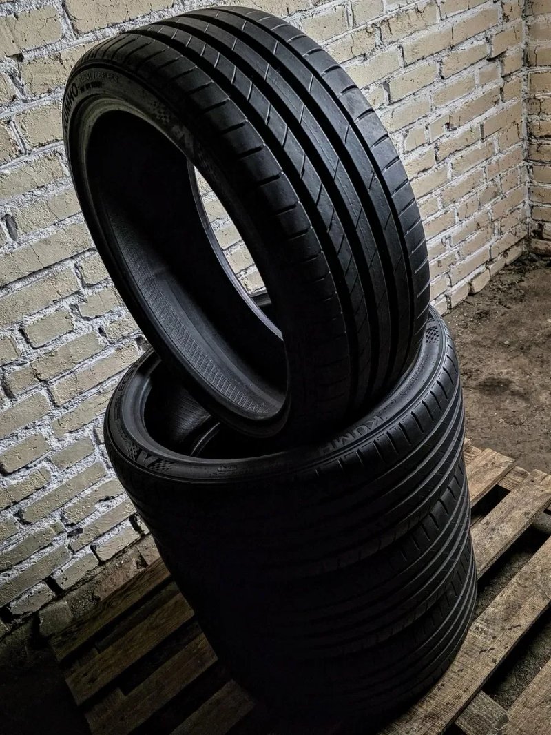Як нові 225/35r19 Kumho | 2024 | Made in Korea | 7mm | Преміум шини | Ідеальний стан, без пошкоджень, без ремонтів, без дефектів | Комплект/ 4шт — фото 7