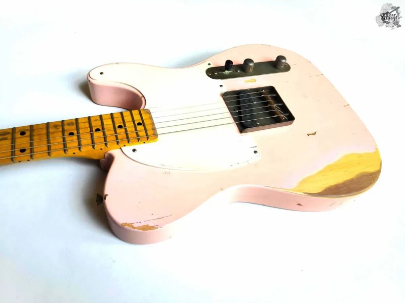 Як новий Nash E-57 Telecaster Esquire Relic '2022 Shell Pink w/case&docs — фото 6
