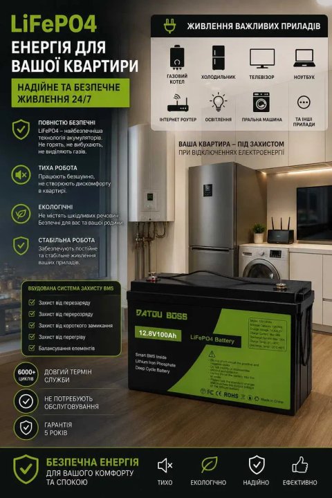 ‼️lifepo4 акумуляторна батарея 200А 300А 100Аг 12V 24V 48V ( 12.8V 25.6V 51.2 V) для інвертора дбж котла світла якісні комірки Eve