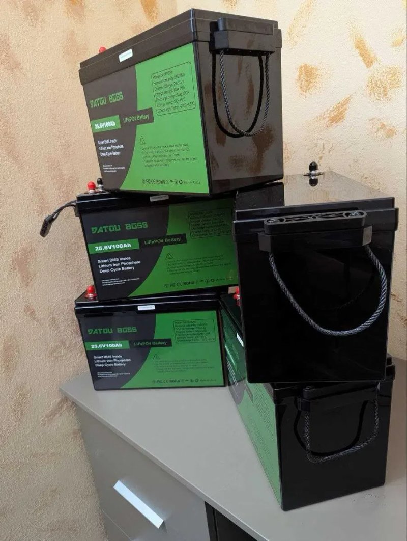 ‼️Якісні lifepo4 батареї, акумулятори для дбж інвертора котла світла різні ємності 12В 24В 48V 50А 100А 200А 300А якісні комірки eve — фото 4