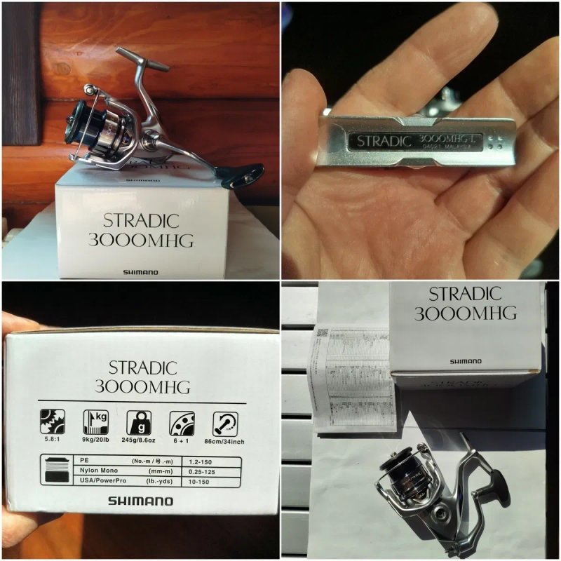 ‼️ Японський ринок ‼️Shimano 23 Stradic 2500S C3000 3000MHG; Stradic 19 3000MHG; Vanford 24 2500S; Vanford 20 4000; Exsence XR 23 C3000M — фото 6