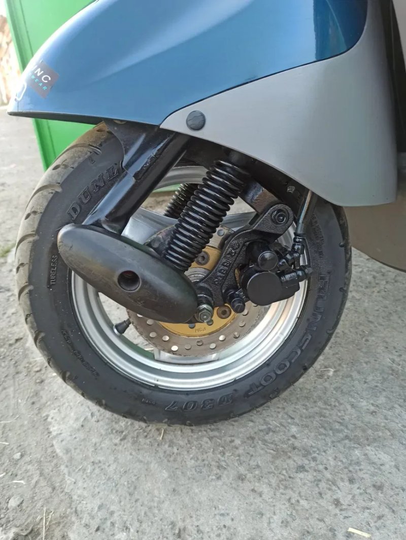 Японский скутер Honda dio tact склад новый контейнер — фото 3