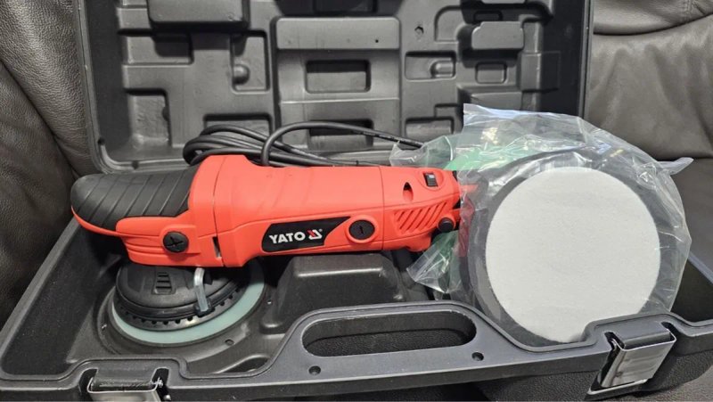 Yato Yt 82200. Ексцентрикова полірувальна машинкаБез предоплат наложка — фото 3