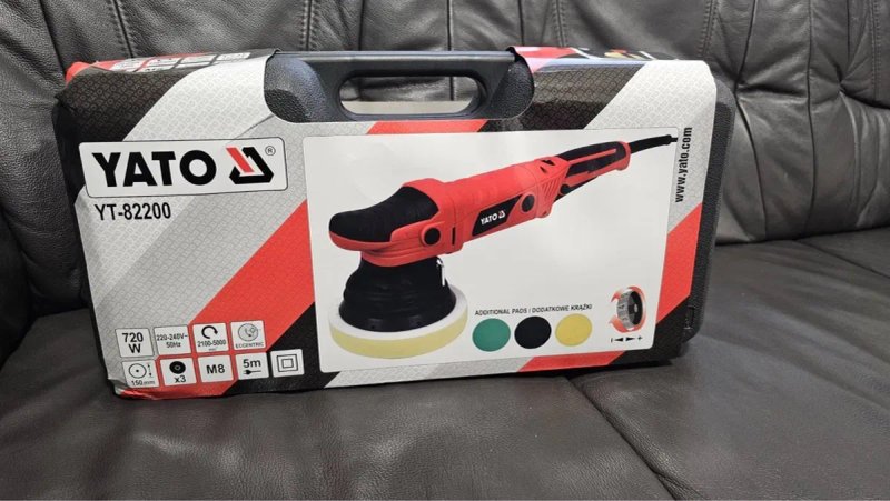 Yato Yt 82200. Ексцентрикова полірувальна машинкаБез предоплат наложка — фото 4