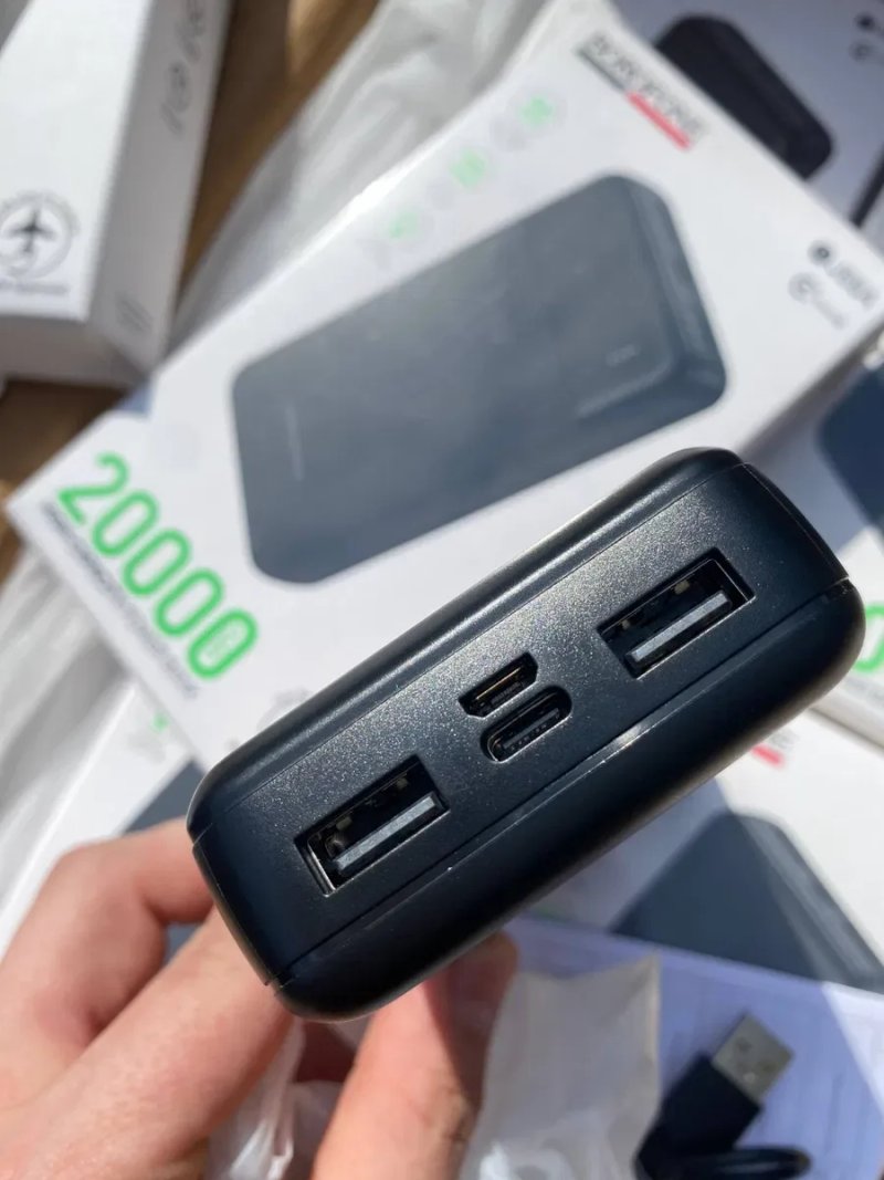 Є ОПТ.Повербанк(power bank) BOROFONE  BJ88A  та інші 20000мАг для ЗСУ — фото 5