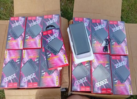 Є ОПТ.Повербанк(power bank) HOCO J100A 20000мАг для ЗСУ/при відключеннях світла