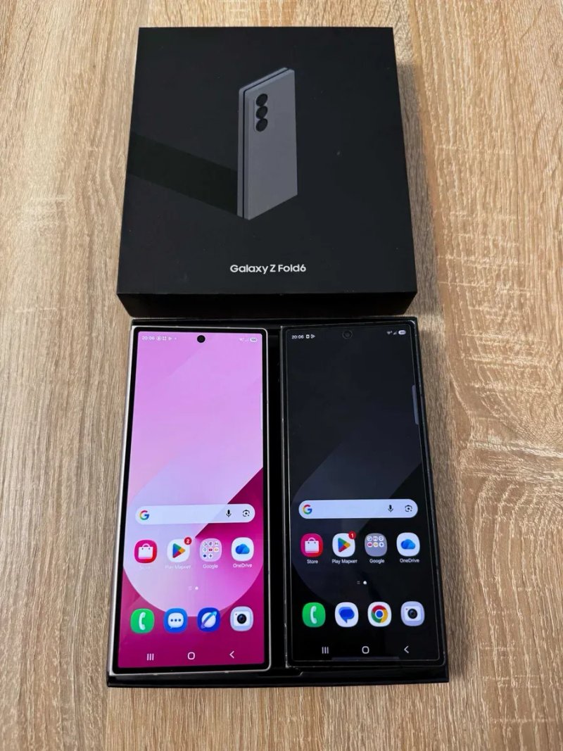 Європа Samsung Galaxy Fold 6 F956 B Duos 12/512GB Black Pink Гарантія — фото 2
