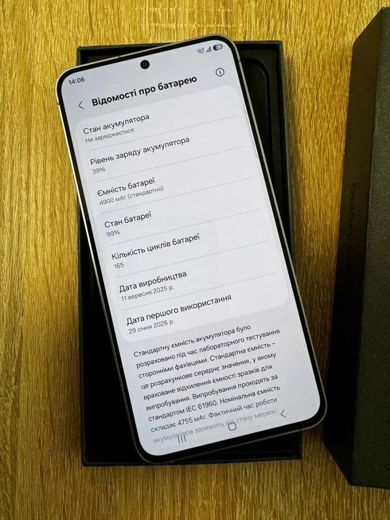 Європа Як новий Samsung Galaxy S25 FE 8/128gb S731 B Гарантія — фото 4