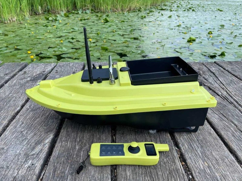 З ГЛИБИНОМІРОМ GPS D36 E Короповий кораблик для риболовлі Карповий завезення прикормочный Карповый кораблик для рыбалки завоза прикормки Глубиномером — фото 3
