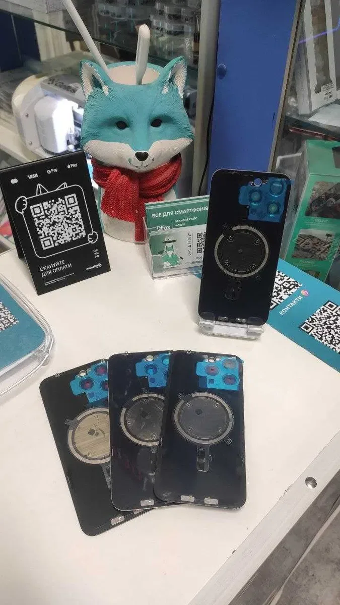 Задня кришка iPhone  Заднє скло корпуса iPhone  колір 1:1, скло сапфір, є САМОВИВІЗ, установка — фото 3