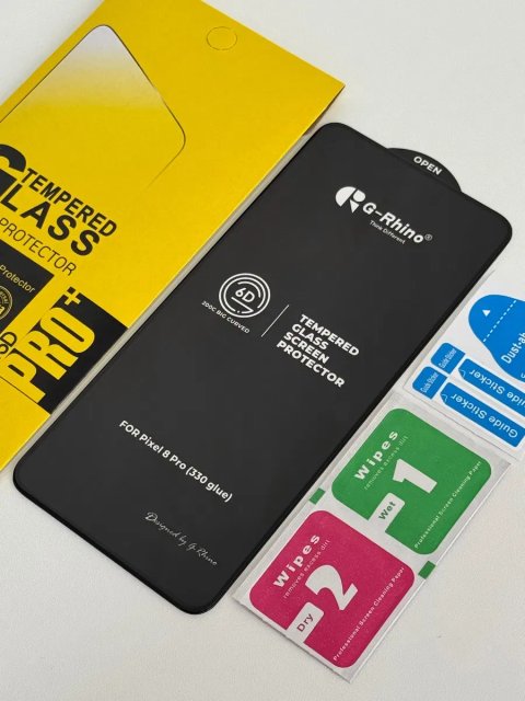 Захисне скло G-Rhino на Google Pixel 6/7/8/9/10 | Защитное стекло для Гугл Пиксель 6/7/8/9/10 | Протиударне скло на телефон Google Pixel