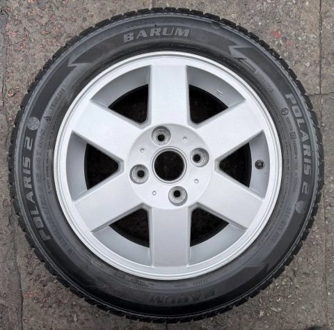 Запаска Barum Polaris 2 185/60 r15 4x114.3 ET-44 Lacetti/Tacuma/Evanda/Epica/Rezzo/Gentra/Nubira/Corvair/Chery Elara/Eastar/E5/A11/ZAZ Forza/Forfour