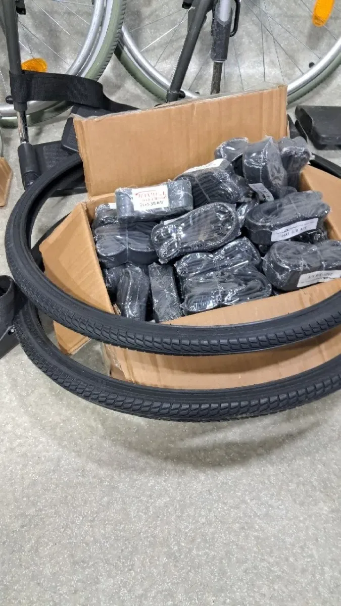 Запчастини для інвалідного візка покришки камери гальма тормоза покрышки колёса подножки — фото 2