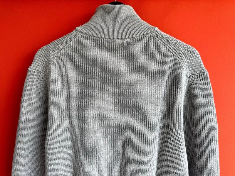 ZARA оригінал чоловічий светр джемпер кофта на замку полузамок 1/4 розмір XL — фото 7