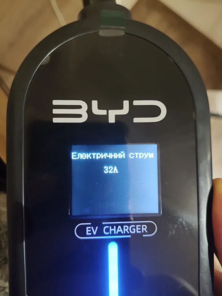 Зарядка BYD Type 1 (J1772) 7 кВт 32A EV Charger | 5 м | Дисплей | Таймер | Зарядний пристрій для електромобілів США — фото 8
