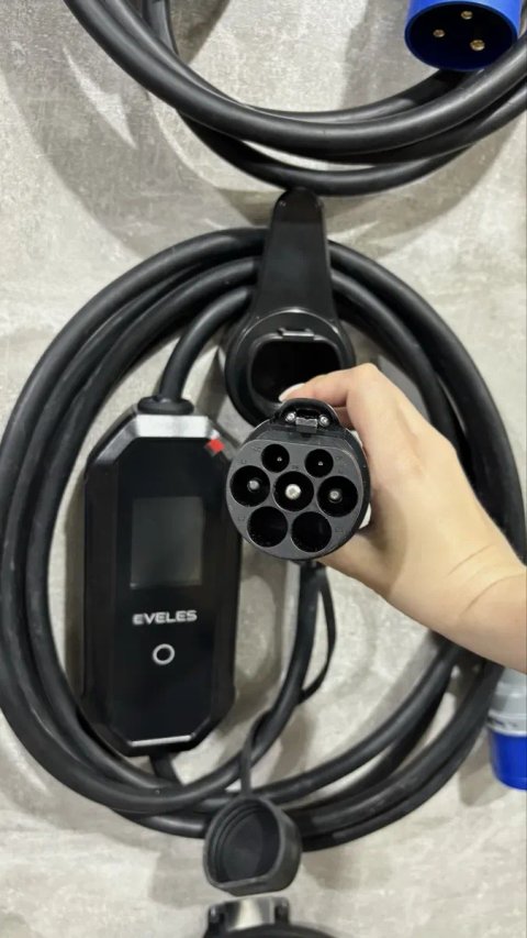 Зарядка для електромобілв з китаю GBT Eveles 32А 7.5 кВт
