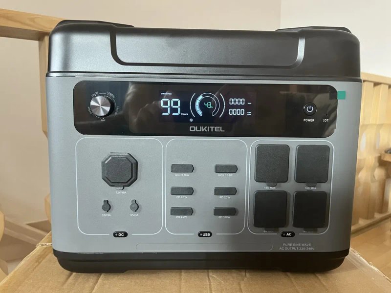 Зарядна дуже потужна станція Oukitel p2001 e plus ( 2048wh) — фото 2