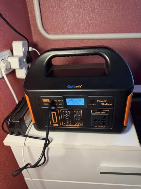 Зарядна станція 500W, 460Wh LiFePO4, чиста синусоїда