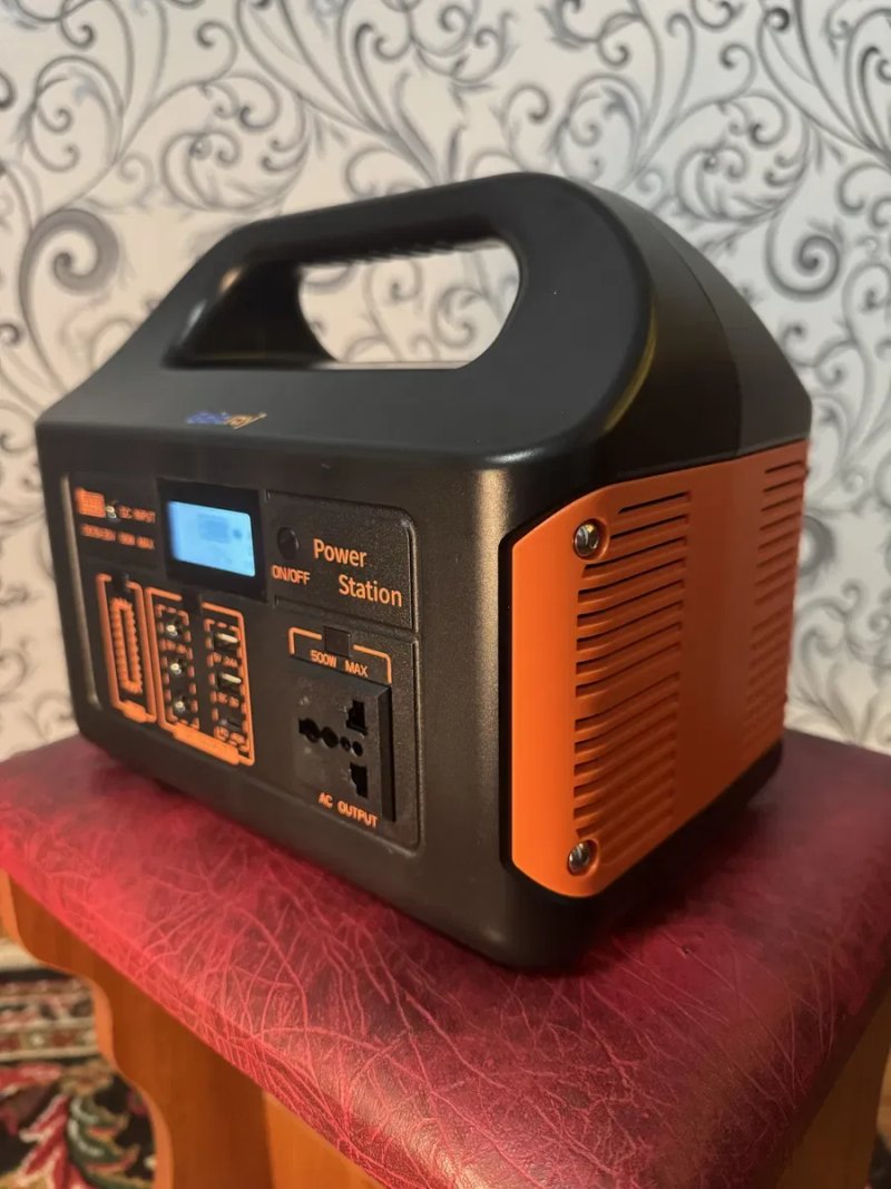 Зарядна станція 500W, 460Wh LiFePO4, чиста синусоїда — фото 3