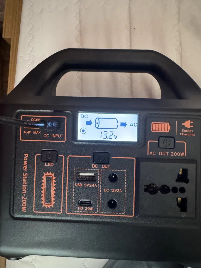 Зарядна станція 500W, 460Wh LiFePO4, чиста синусоїда — фото 8