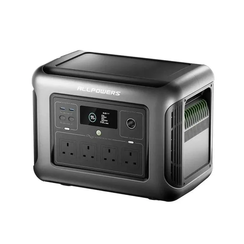Зарядна станція ALLPOWERS R1500 Lite — надійне резервне живлення для дому та роботи.Гарантія 12 місяів. — фото 3