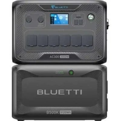 Зарядна станція BLUETTI AC300 + B500K 3000W 5120Wh