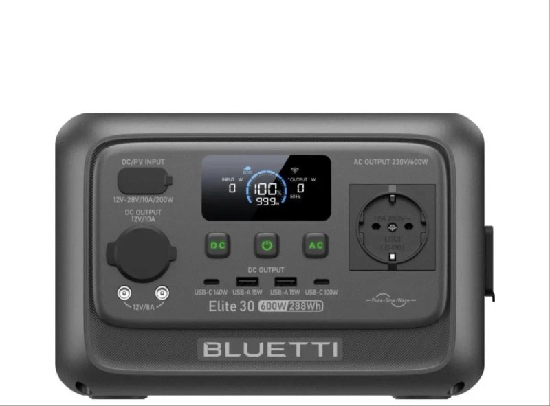 Зарядна станція BLUETTI Elite 30 V2 600W 288Wh — фото 2