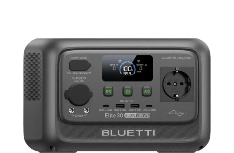 Зарядна станція BLUETTI Elite 30 V2 600W 288Wh — фото 3