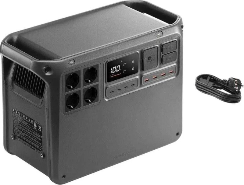 Зарядна станція DJI Power 2000 (2048 Вт·год / 3000 Вт) LFP. Портативна електростанція ДБЖ чиста синусоїда, DYM2000H — фото 5