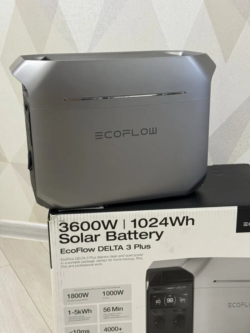 Зарядна станція EcoFlow Delta 3 Plus 1800w 1024 вт/год — фото 5