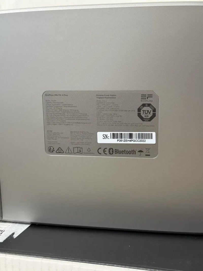 Зарядна станція EcoFlow Delta 3 Plus 1800w 1024 вт/год — фото 8
