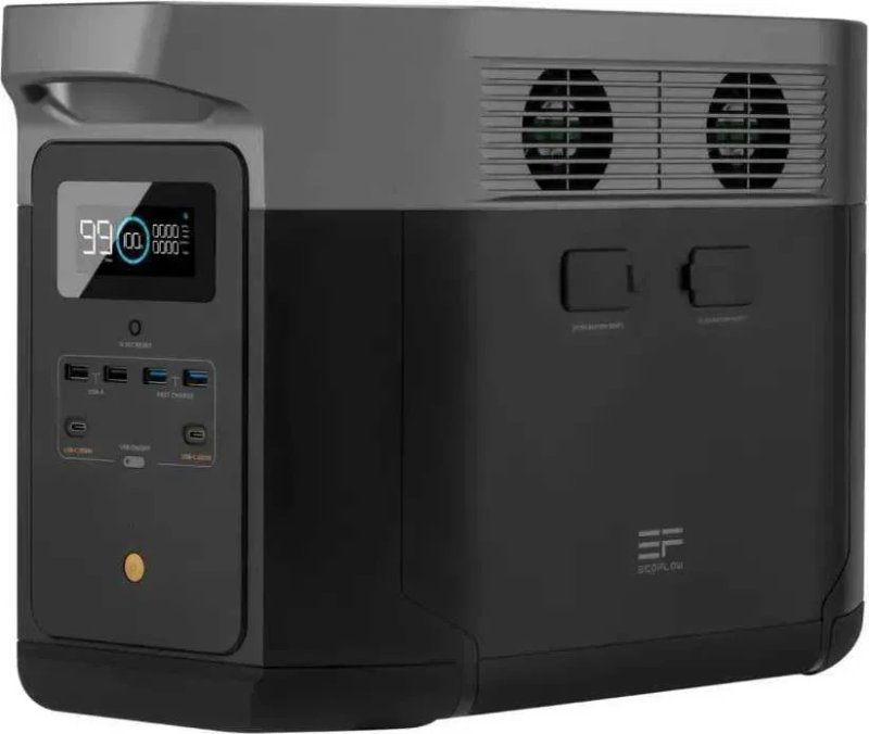 Зарядна станція EcoFlow DELTA Max 2000 (2016 Вт·год)   DELTA3 P2001 F2400 AC200PL  AF-P210 ТОП, TOP 6.2 kW — фото 2
