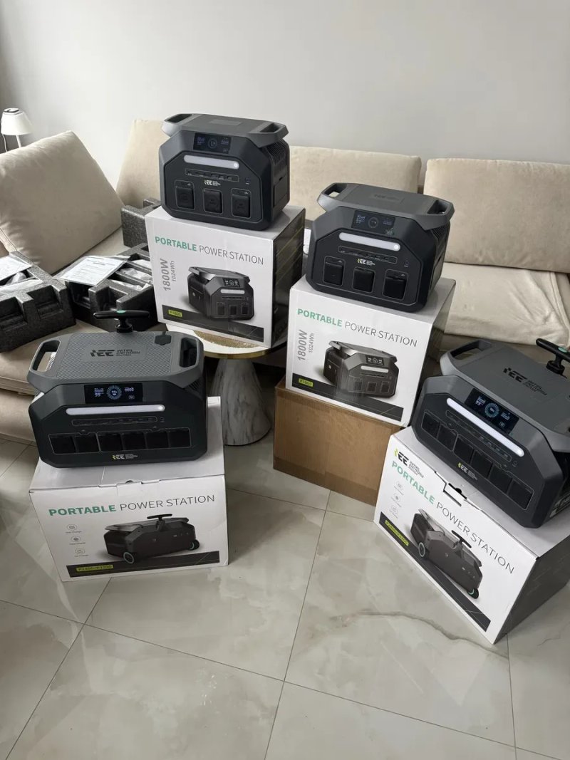 Зарядна станція IEETek P2400 2400W 2048Wh LiFePO4 краща за ecoflow екофлоу — фото 3